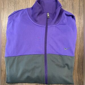 Nike Purple and Grey Jacket
